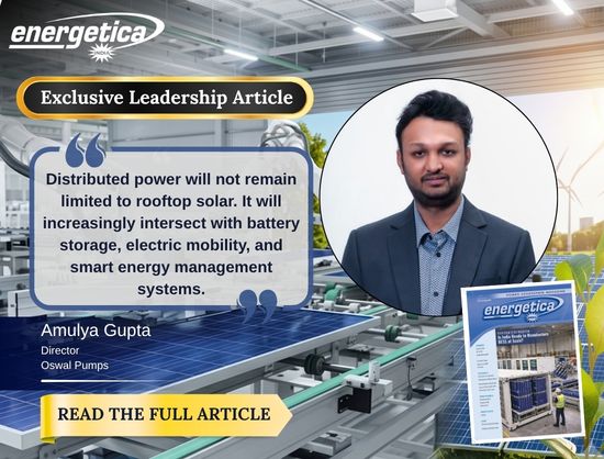 Distributed power will not remain limited to rooftop solar. It will increasingly intersect with battery storage, electric mobility, and smart energy management systems. Homes will not just generate electricity, they will store it, optimise it, and potentially trade it.