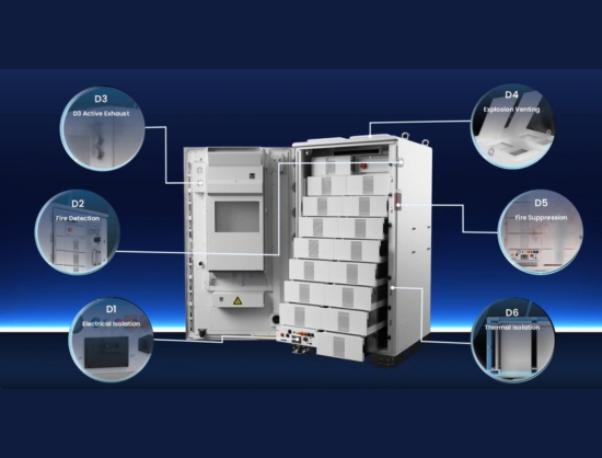 The GE-F256 is designed to operate with 60kW to 125kW Deye hybrid inverters and 100kW/125 kW PCS, MPPT and STS solutions, offering flexibility to configure systems according to varying project requirements. The GE-F256 is suitable for a broad range of C&I applications, including manufacturing facilities, commercial buildings, industrial parks, renewable energy projects, and EV charging infrastructure.
