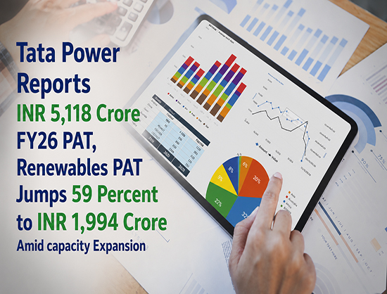 Tata Power Q4 FY26 Profit Rises 8 Percent to INR 1,416 Crore, Revenue at INR 15,962 Crore