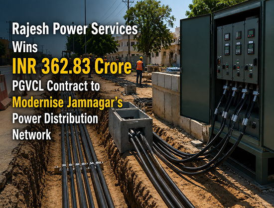 Rajesh Power Services Bags Major Gujarat Power Distribution Upgrade Contract