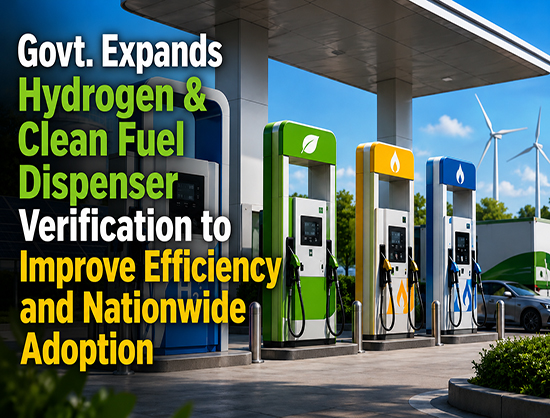 Govt Expands GATC Rules for Verification of CNG, LNG, Hydrogen Dispensers