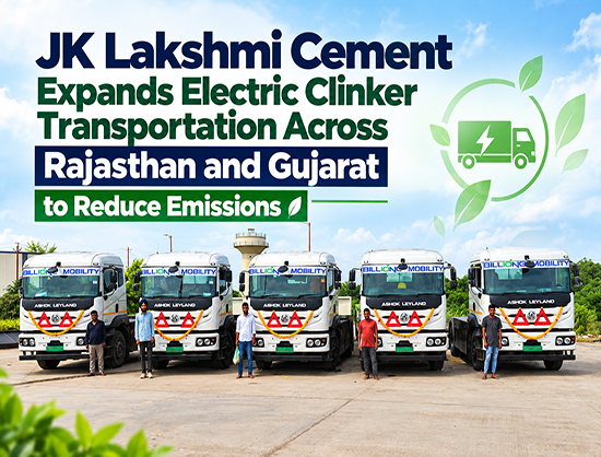 JK Lakshmi Cement Targets 120 EVs in Fleet by March 2027