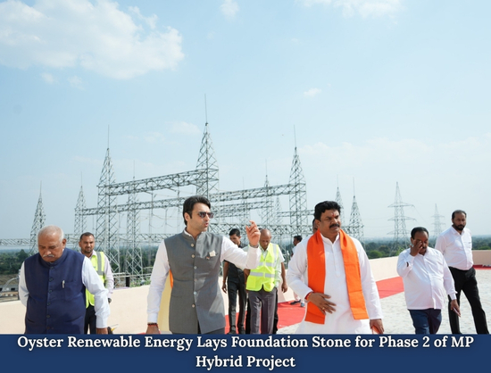 Oyster Renewable Begins Phase 2 of Agar Malwa Wind-Solar Hybrid Project