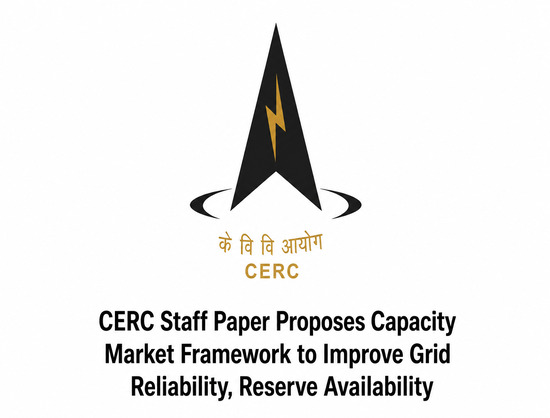 CERC Releases Staff Paper on Capacity Market for Electricity in India