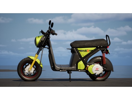 Emobi&rsquo;s New AKX E-Scooter to Feature Musashi e-Axle for Higher Torque, Smoother Ride