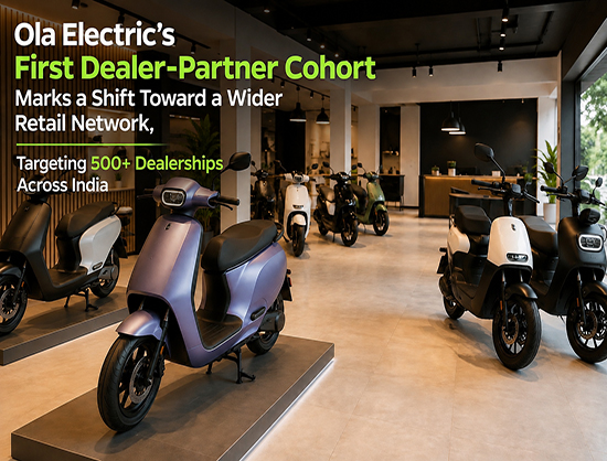 Ola Electric Launches First Dealer-Operated Stores Across Seven States