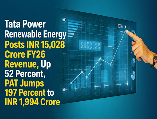 Tata Power Renewable Energy Reports 52 Percent Revenue Growth in FY26, PAT Jumps 197 Percent to INR 1,994 Cr