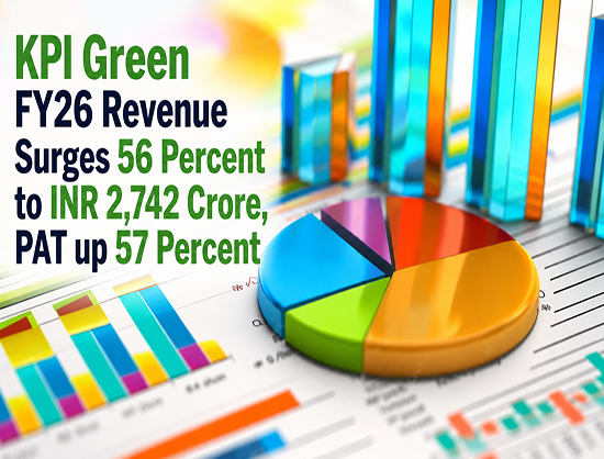 KPI Green FY26 Revenue Jumps 56 Percent to INR 2,742 Crore, Renewable Portfolio Expands to 6.26 GW