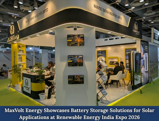 MaxVolt Energy Showcases Energy Storage and EV Battery Portfolio at REI Expo 2026