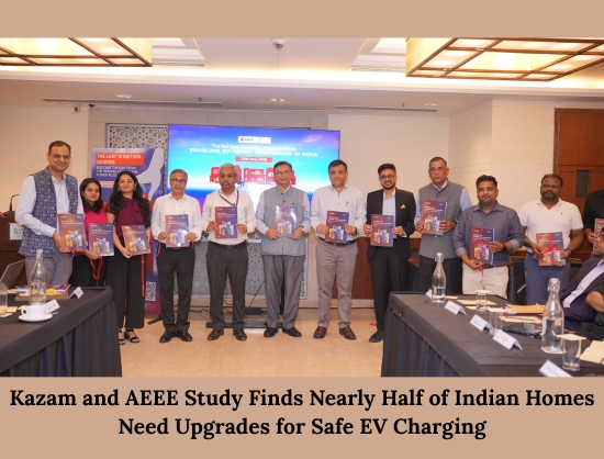 Kazam Launches &lsquo;EV-Ready Ghar&rsquo; Campaign to Promote Safe Home Charging Across India
