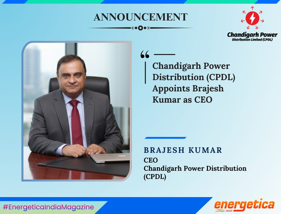 Chandigarh Power Distribution Appoints Brajesh Kumar as CEO