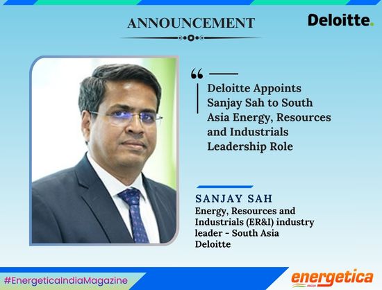 Deloitte Names Sanjay Sah as South Asia ER&I Industry Leader