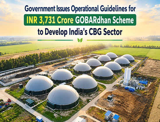 Govt. Issues Guidelines for INR 3,731 Crore GOBARdhan Scheme