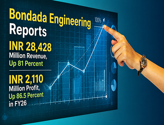 Bondada Engineering FY26 Revenue Jumps 81 Percent to INR 28,428 Million, Profit Up 86.5 Percent