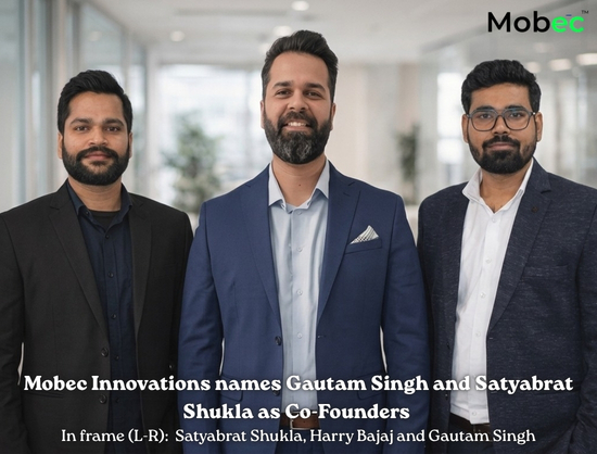 Mobec Innovations Elevates Gautam Singh and Satyabrat Shukla as Co-Founders