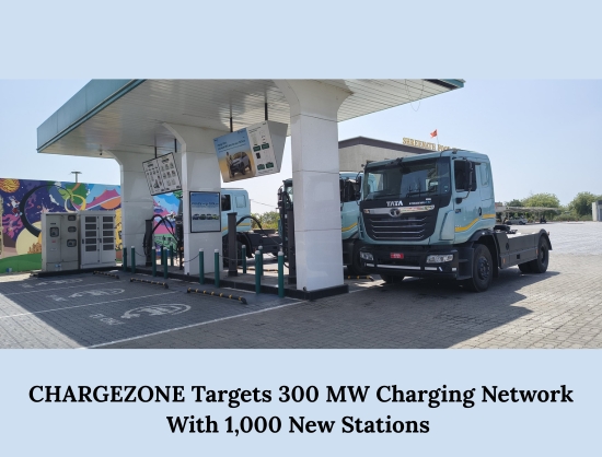 CHARGEZONE Secures USD 1 Billion EV Charging Contracts, Plans 1,000 New Stations