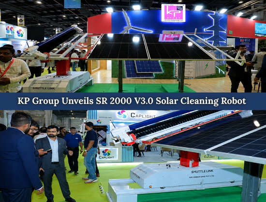 KP Group Launches Waterless Solar Cleaning Robot at REI Expo 2026