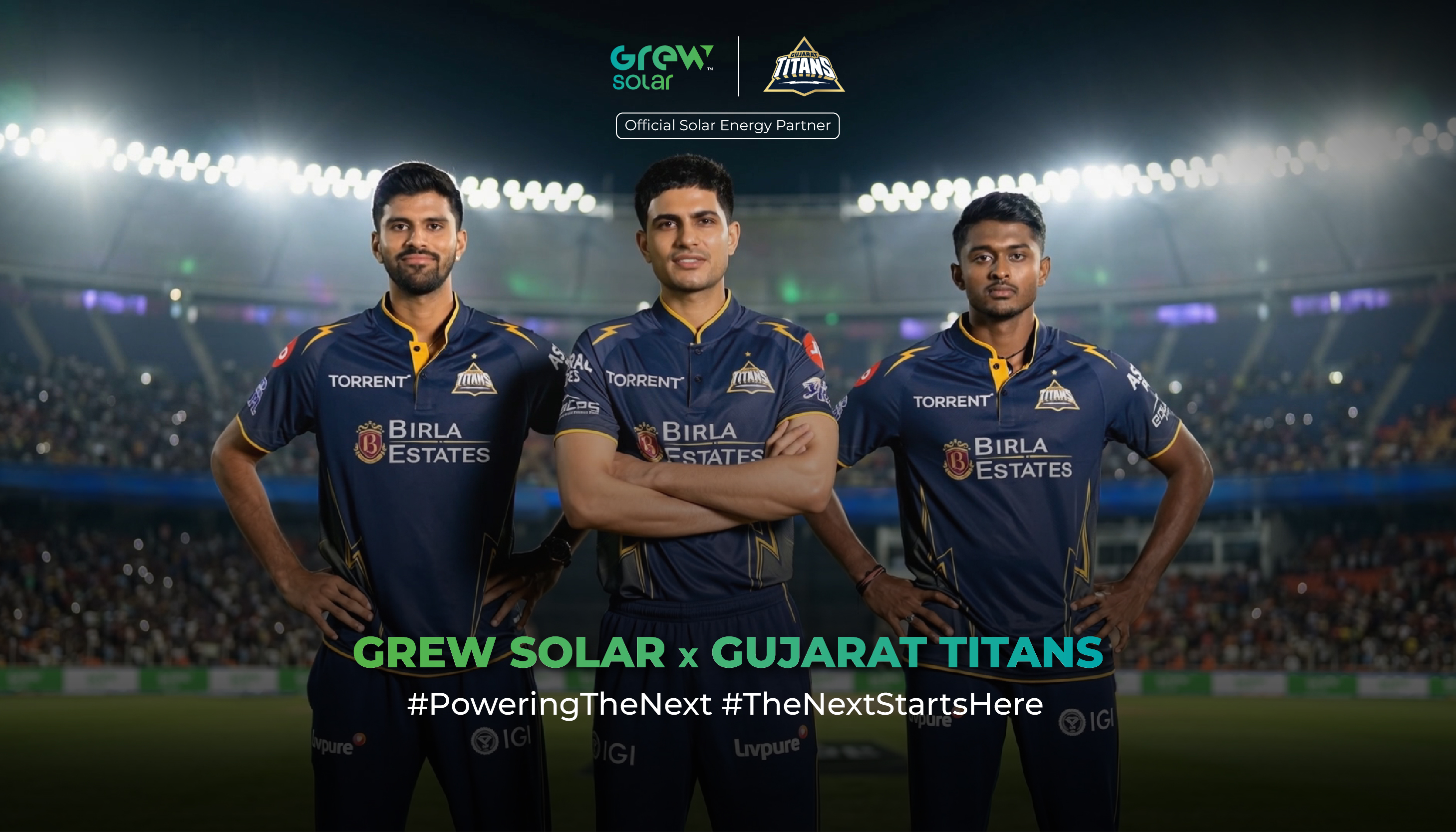 GREW Solar Launches Cricket-led Campaign with Gujarat Titans to Highlight Role of Reliable Solar Energy