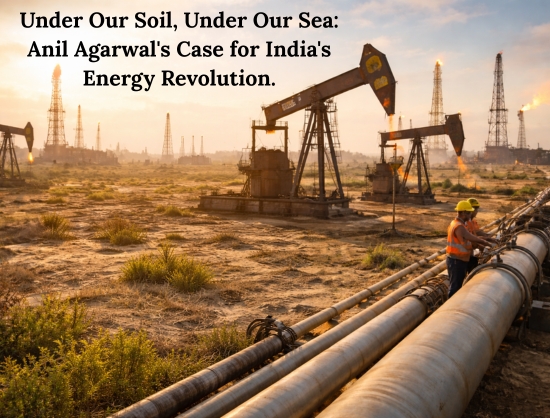 Speed, Scale and USD 5 Billion: Anil Agarwal&rsquo;s Plans to Rewrite India's Energy Independence