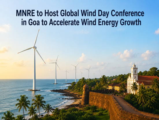 MNRE to Host Global Wind Day 2026 Conference to Accelerate India&rsquo;s Wind Energy Expansion
