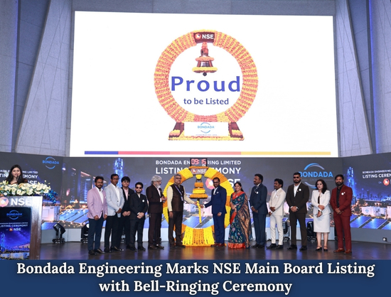 Bondada Engineering Lists on NSE Main Board