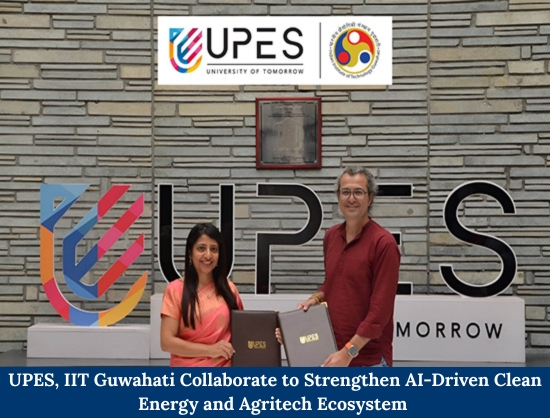 UPES, IIT Guwahati Launch SPARC-AI for AI-Driven Clean Energy and Agritech Innovation