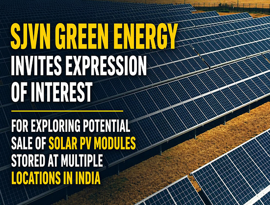 SGEL Invites Bids for Sale of 712 MW Solar PV Modules in Gujarat and Maharashtra