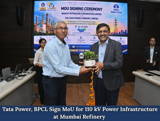 Tata Power, BPCL Plan INR 250 Crore Power Infrastructure Development in Mumbai
