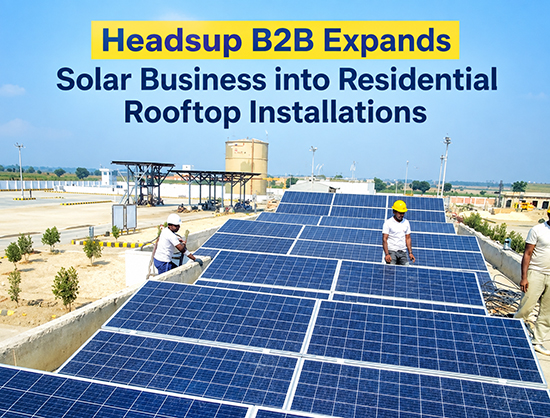 Headsup B2B Listed as National Vendor on PM Surya Ghar Portal for Rooftop Solar