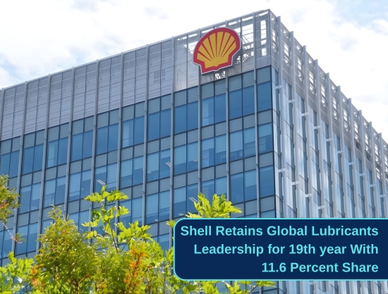 Shell Tops Global Lubricants Market for 19th Consecutive Year