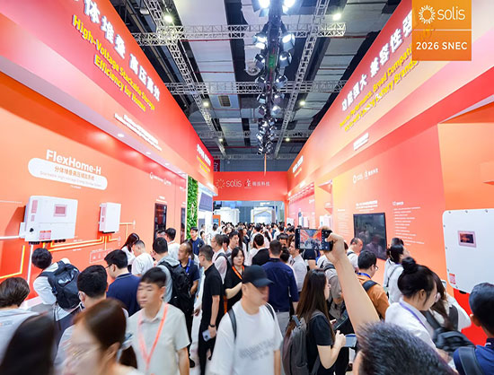 Solis Showcases New Residential, C&I and Utility-Scale Storage Solutions at SNEC PV+ 2026