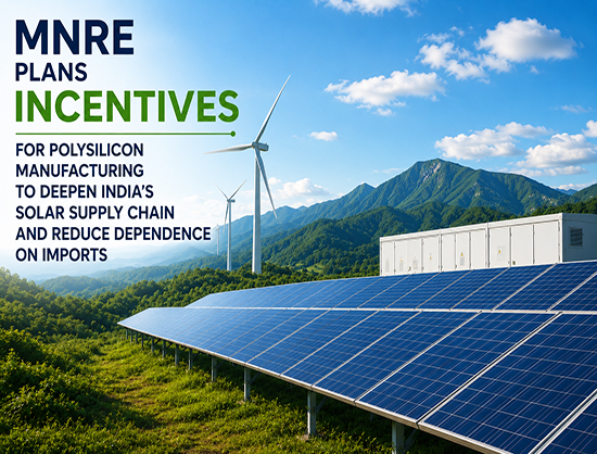 MNRE Plans Polysilicon Incentive Scheme to Strengthen Domestic Solar Manufacturing