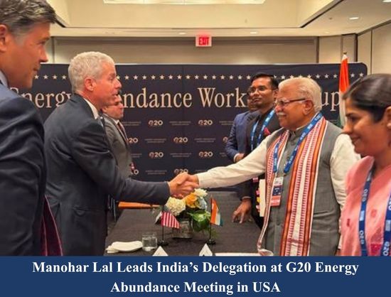 India Highlights Energy Security and Supply Chains at G20 Meeting