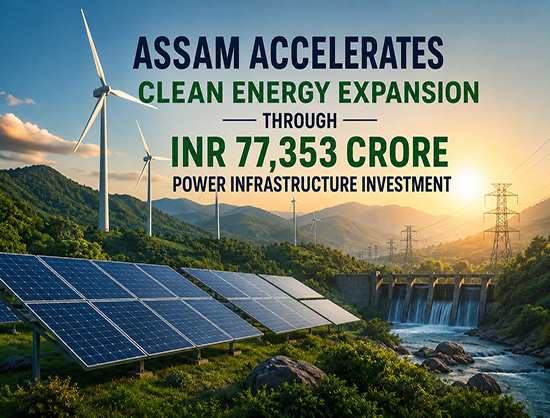 Assam Unveils INR 77,353 Crore Green Energy Investment Plan in 2026-27 Budget