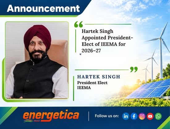 IEEMA Appoints Hartek Singh as President-Elect for 2026&ndash;27