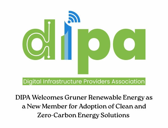 DIPA Onboards Gruner Renewable Energy to Drive Green Energy Adoption in India&rsquo;s Digital Infrastructure Sector