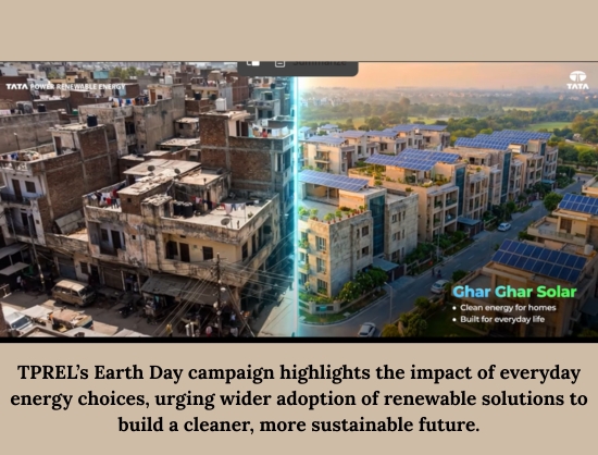 Tata Power Renewable Energy Launches Earth Day Campaign Promoting Clean Energy Choices