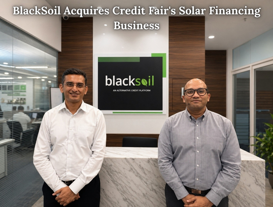 BlackSoil Enters into Solar Financing with the Acquisition of Credit Fair