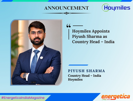 Hoymiles Promotes Piyush Sharma to Country Head &ndash; India