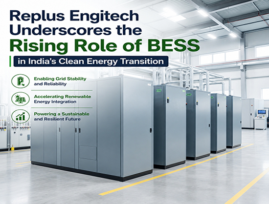 Replus Engitech Recognised as Leading BESS Manufacturer at IESA Excellence Awards 2026