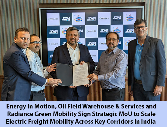 EIM Partners with OWS and Radiance Green Mobility to Deploy 500 Electric Heavy Trucks