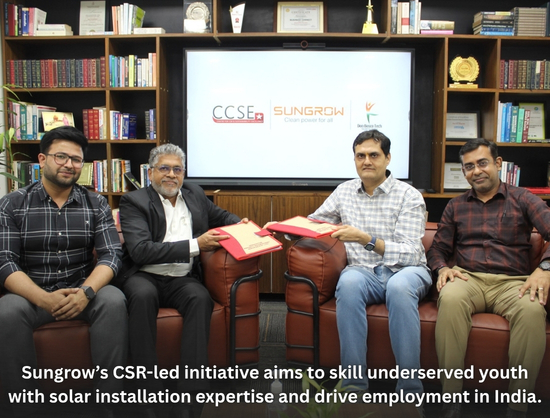 Sungrow Launches Solar Training Programme for Youth in Delhi