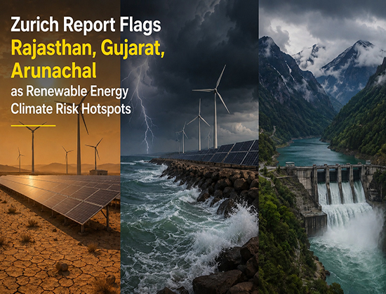 Zurich Report Identifies Rajasthan, Gujarat and Arunachal as High-Risk Renewable Energy States