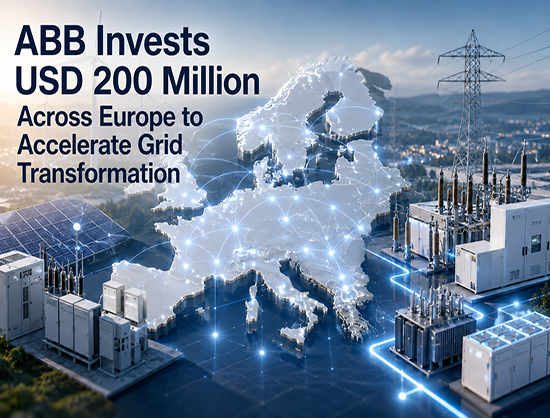 ABB to Invest USD 200 Million Across Europe to Expand Grid Technologies Manufacturing