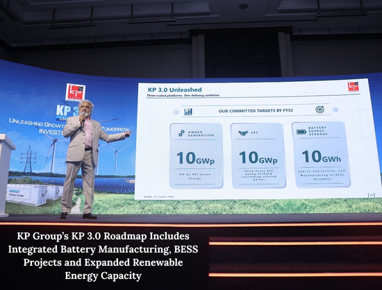 KP Group Unveils KP 3.0 with 10 GWh Battery Manufacturing Goal