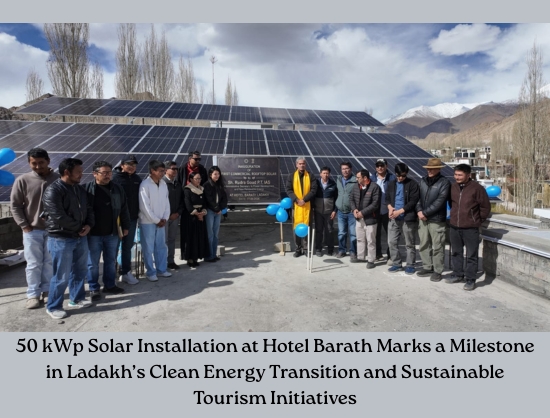 Tata Power Renewable Energy Commissions Ladakh&rsquo;s First Commercial Rooftop Solar Project in Leh