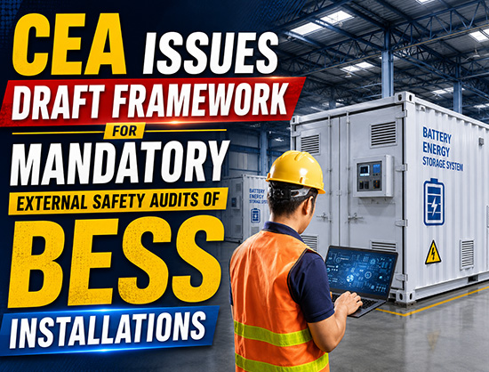 CEA Proposes Mandatory External Safety Audit Framework for BESS Installations
