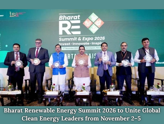 Bharat Renewable Energy Summit and Expo 2026 to Be Held in New Delhi from November 2&ndash;5