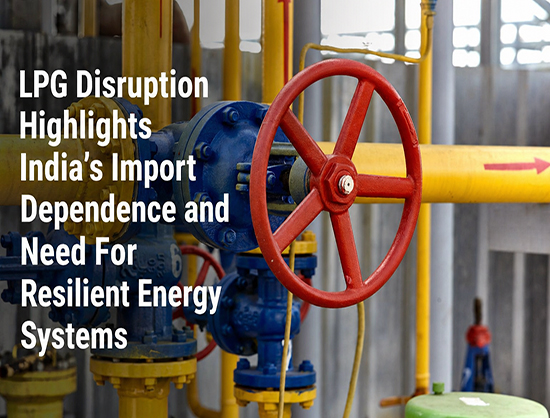 India&rsquo;s LPG Disruption Highlights Energy Risks Amid West Asia Crisis, Says Report