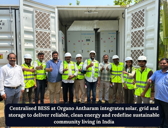 AmpereHour Energy, Organo Eco Habitats Launch India&rsquo;s First Residential Community with Centralised BESS